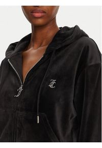Juicy Couture Bluza Iccle JCWAS125308 Czarny Loose Fit. Kolor: czarny. Materiał: syntetyk #5
