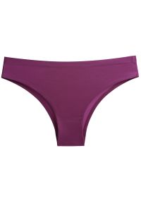 Intica - Majtki bezszwowe niewidoczne pod ubraniem Quintilia. Kolor: fioletowy. Materiał: materiał, skóra