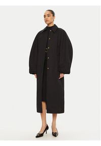 JACQUEMUS Trencz 24E241CO051 Czarny Regular Fit. Kolor: czarny. Materiał: bawełna #2