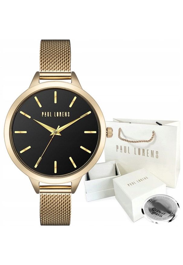 Zegarek damski Paul Lorens ADRIJA-1D1 Z GRAWEREM