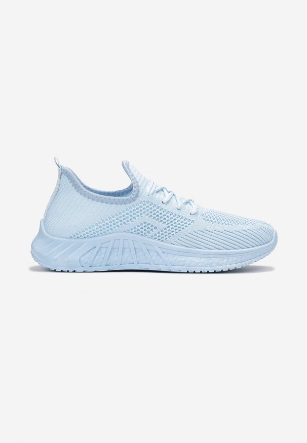 Born2be - Niebieskie Buty Sportowe Tymagio. Okazja: na co dzień. Kolor: niebieski. Materiał: jeans. Szerokość cholewki: normalna. Sezon: wiosna, lato
