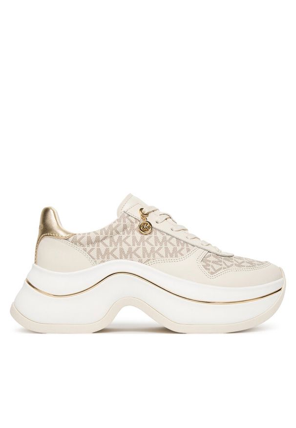 Sneakersy MICHAEL Michael Kors. Kolor: beżowy