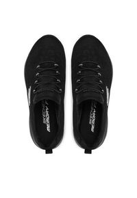 skechers - Skechers Sneakersy Leopard Spot 149037/BBK Czarny. Kolor: czarny. Materiał: materiał #2