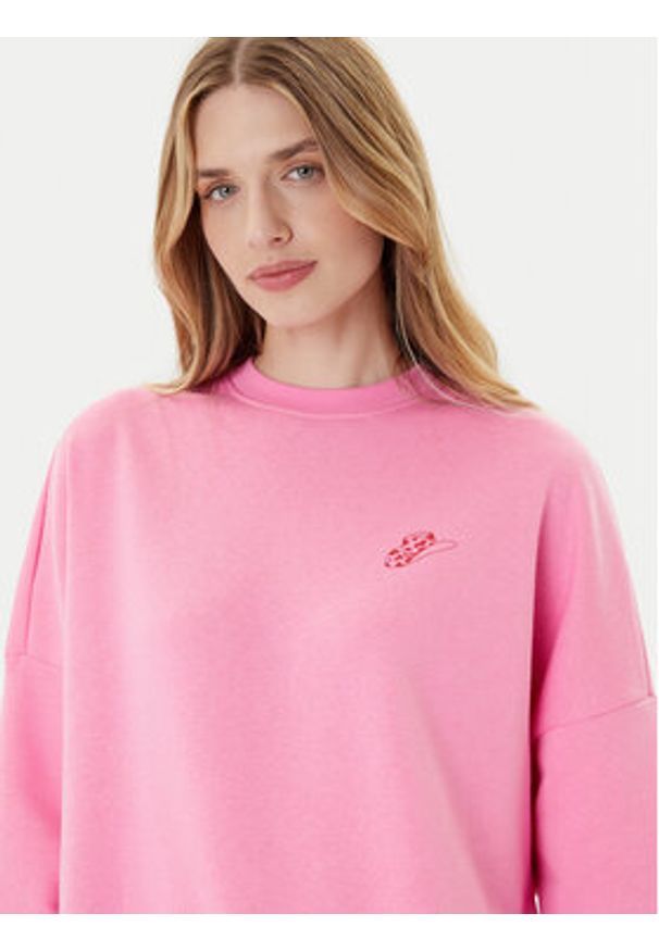 only - ONLY Bluza Stina 15357086 Fioletowy Regular Fit. Kolor: fioletowy. Materiał: bawełna