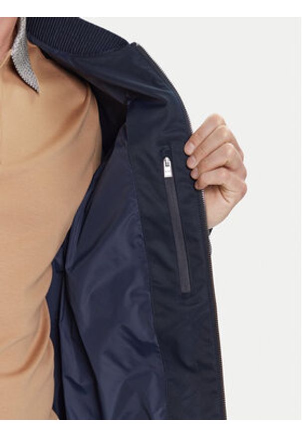 BOSS Kurtka bomber H-Comber-253 50544097 Granatowy Regular Fit. Kolor: niebieski. Materiał: syntetyk