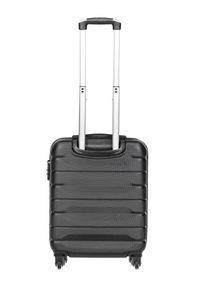 Ochnik - Komplet walizek na kółkach 19''/24''/28''. Kolor: czarny. Materiał: guma, poliester, materiał, kauczuk #4