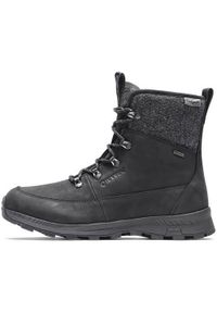 Buty do chodzenia damskie Icebug H410020B. Wysokość cholewki: za kostkę. Zapięcie: sznurówki. Kolor: czarny. Materiał: materiał, tkanina, syntetyk. Szerokość cholewki: normalna. Sport: turystyka piesza