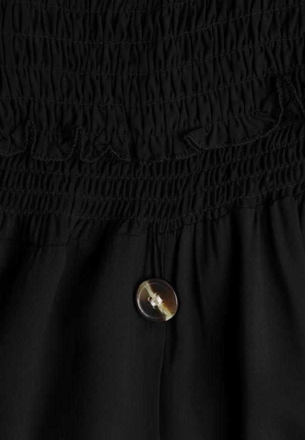 Renee - Czarny 2-częściowy Bawełniany Komplet z Długą Spódnicą i Elastycznym Topem Diomastis. Kolor: czarny. Materiał: bawełna. Wzór: gładki