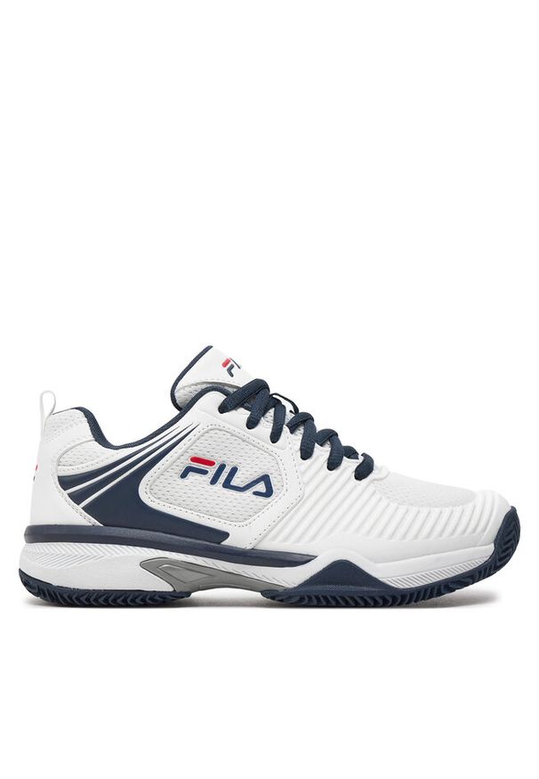 Buty do tenisa Fila. Kolor: biały. Sport: tenis