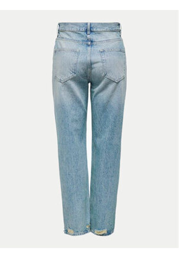 only - ONLY Jeansy Robyn 15333533 Niebieski Straight Fit. Kolor: niebieski
