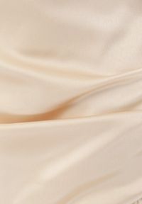 Born2be - Beżowa Satynowa Sukienka Asymetryczna z Falbaną i Odkrytymi Plecami Ariara. Okazja: na ślub cywilny, na wesele. Kolor: beżowy. Materiał: satyna. Typ sukienki: asymetryczne. Styl: elegancki #6