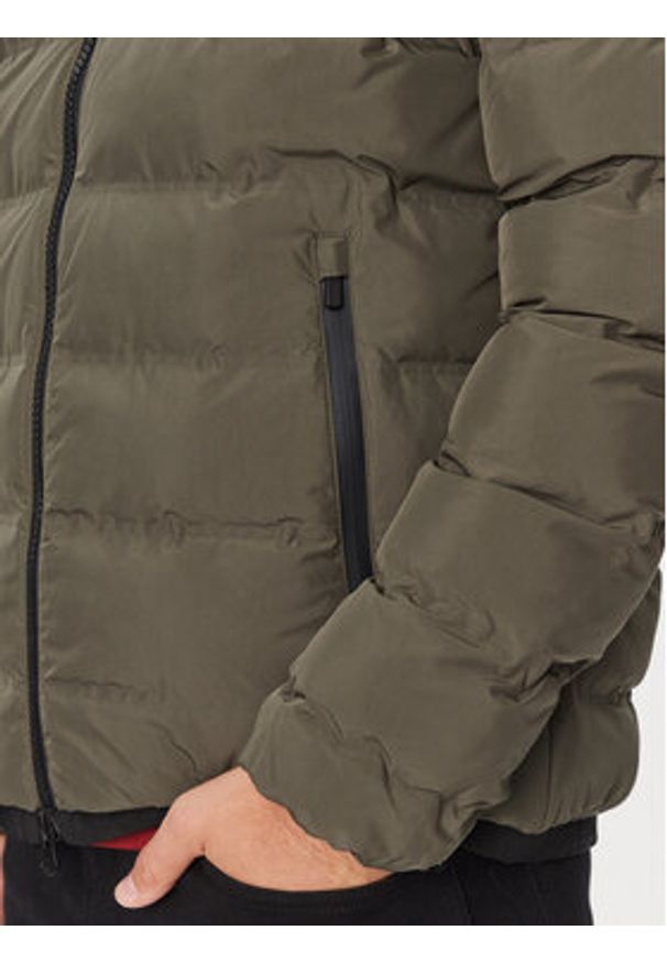 Geox Kurtka zimowa Spherica M3629C T2961F 3462 Zielony Regular Fit. Kolor: zielony. Materiał: syntetyk. Sezon: zima