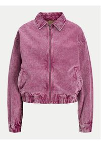 JJXX Kurtka jeansowa Ziggy 12260876 Różowy Regular Fit. Kolor: różowy. Materiał: bawełna #3