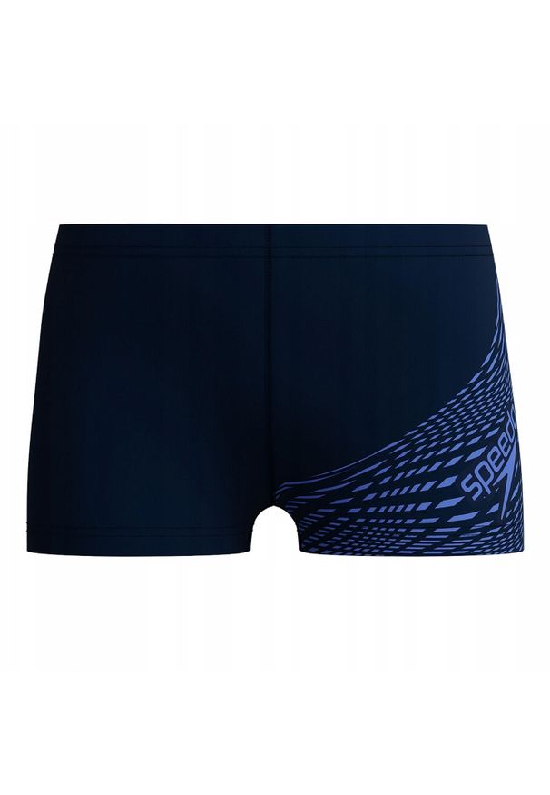Speedo - Chłopięce Spodenki Kąpielowe Z Logo Medley. Kolor: niebieski