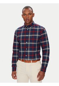 TOMMY HILFIGER - Tommy Hilfiger Koszula Herit Oxford MW0MW39681 Granatowy Regular Fit. Kolor: niebieski. Materiał: bawełna