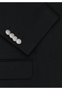 Pako Lorente - PAKO LORENTE – Czarna casualowa marynarka męska. Okazja: na co dzień. Kolor: niebieski, czarny. Wzór: gładki. Styl: casual #2