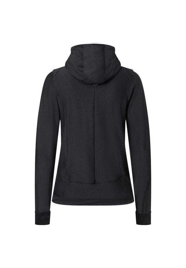 Sukienka bez rękawów damska SUPER.NATURAL Relax Dress. Typ kołnierza: kaptur. Kolor: czarny. Długość rękawa: bez rękawów. Sport: turystyka piesza