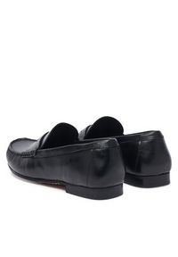TOMMY HILFIGER - Tommy Hilfiger Loafersy Coin Classic Loafer Pods FW0FW09499 Czarny. Kolor: czarny. Materiał: skóra #6