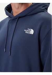 The North Face Bluza Essential NF0A89ES Granatowy Regular Fit. Kolor: niebieski. Materiał: syntetyk, bawełna #3