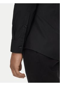Hugo Koszula Koey 50519819 Czarny Slim Fit. Kolor: czarny. Materiał: bawełna #4