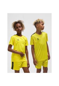 Koszulka dla dzieci Hummel Authentic Pl. Kolor: żółty. Materiał: poliester. Sport: piłka nożna #1