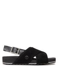 Timberland Sandały Malibu Waves Basic X Trap TB0A41KQ0151 Czarny. Kolor: czarny. Materiał: zamsz, skóra