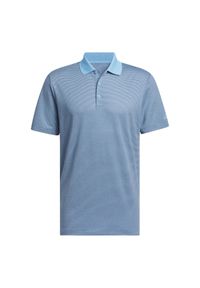 Adidas - Polo adidas Ottoman. Typ kołnierza: polo. Kolor: niebieski. Styl: sportowy