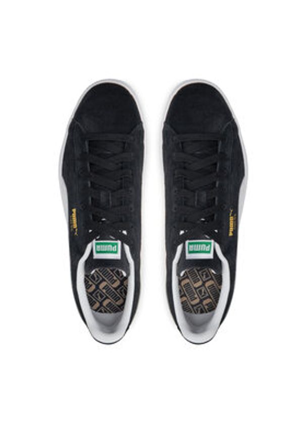 Puma Sneakersy Classic 399781-01 Czarny. Kolor: czarny. Materiał: zamsz, skóra