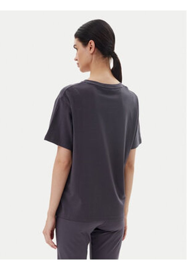 EA7 Emporio Armani T-Shirt 7W000029 AF10373 U8115 Szary Loose Fit. Kolor: szary. Materiał: bawełna