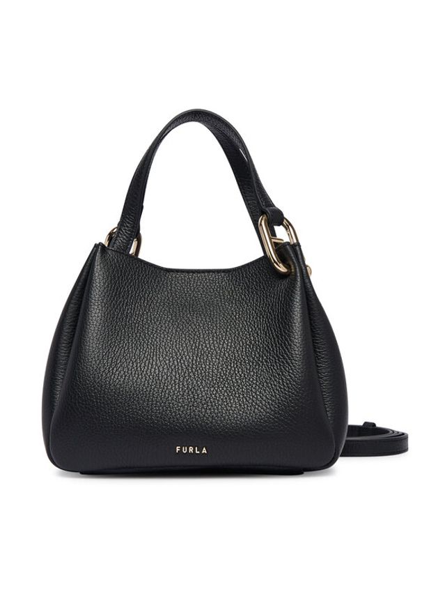Furla Torebka Nuvola Mini WE00907 HSF000 CN O6000 Czarny. Kolor: czarny. Materiał: skórzane
