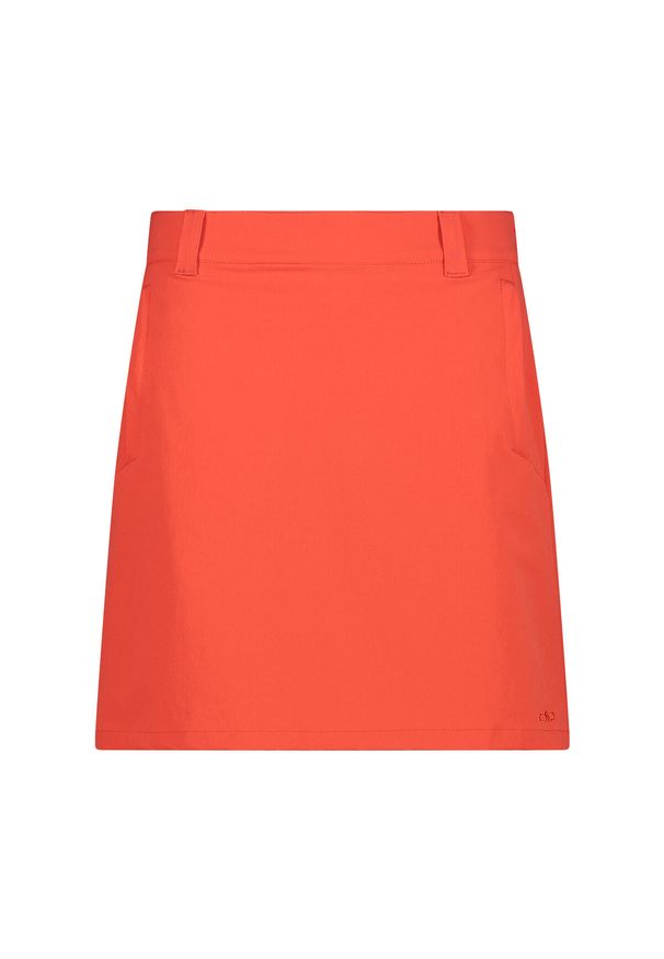 Damskie spódnico-spodenki 2 w 1 CMP. Kolor: pomarańczowy. Sport: turystyka piesza