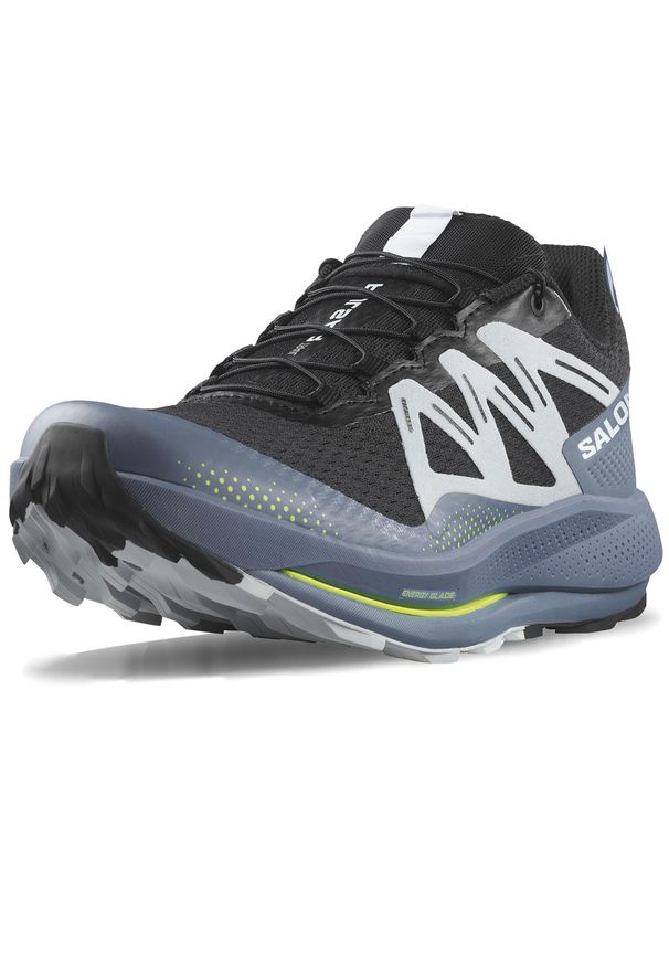 salomon - Buty do chodzenia męskie Salomon Pulsar Trail. Zapięcie: sznurówki. Kolor: czarny. Materiał: materiał, syntetyk. Szerokość cholewki: normalna. Sport: turystyka piesza