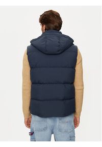 Tommy Jeans Kamizelka Essential DM0DM20465 Granatowy Regular Fit. Kolor: niebieski. Materiał: syntetyk #3