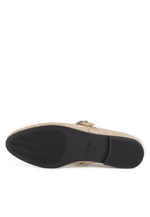 Jenny - JENNY Baleriny HY2T616-7 Beżowy. Kolor: beżowy. Materiał: materiał, syntetyk