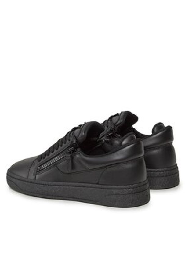 Giuseppe Zanotti Sneakersy RM30034 Czarny. Kolor: czarny. Materiał: skóra