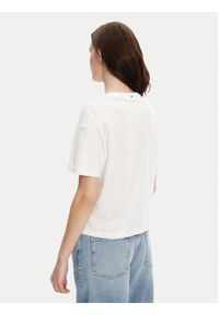 TOMMY HILFIGER - Tommy Hilfiger T-Shirt UW0UW05763 Biały Regular Fit. Kolor: biały. Materiał: bawełna #3