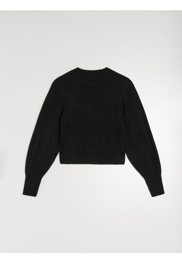 Sinsay - Sweter basic - czarny. Kolor: czarny