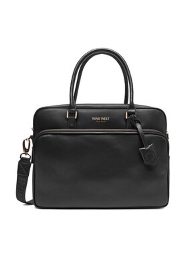 Nine West Torba na laptopa CEO-EMMA-LA482-2847 Czarny. Kolor: czarny. Materiał: materiał