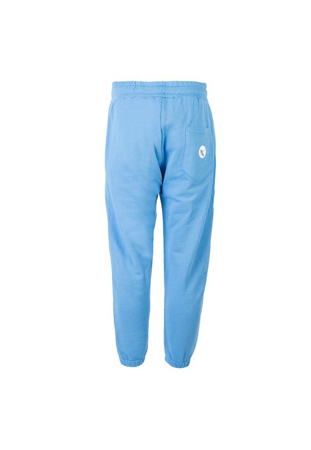 Xagon Man Spodnie "Sweatpants" | P21031MDXAS3 | Mężczyzna | Niebieski. Okazja: na co dzień. Kolor: niebieski. Materiał: bawełna. Wzór: aplikacja. Styl: casual