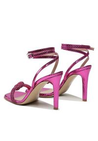 Pinko Sandały Anabia Sandalo PE 23 BLKS1 101301 A0XZ Różowy. Kolor: różowy. Materiał: skóra
