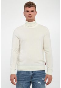 JOOP! Jeans - Golf męski wełniany Larsor JOOP! JEANS. Typ kołnierza: golf. Materiał: wełna #3