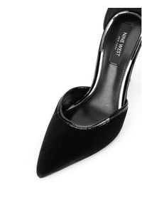 Nine West Szpilki WFA2996-1 Czarny. Kolor: czarny. Materiał: materiał. Obcas: na szpilce #6