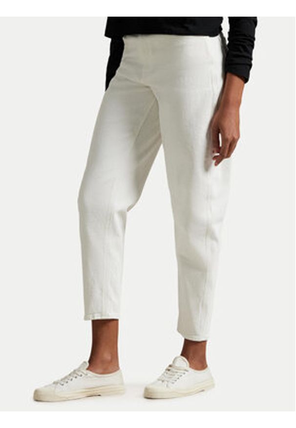 Polo Ralph Lauren Jeansy 211969399001 Biały Tapered Fit. Kolor: biały