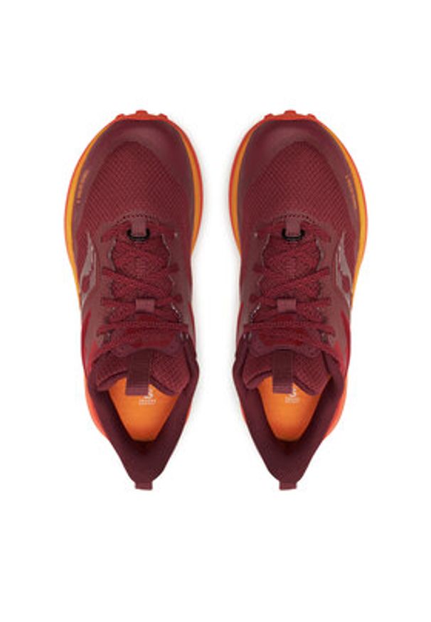 Saucony Buty do biegania Xodus Ultra 3 S10914 Czerwony. Kolor: czerwony. Materiał: materiał