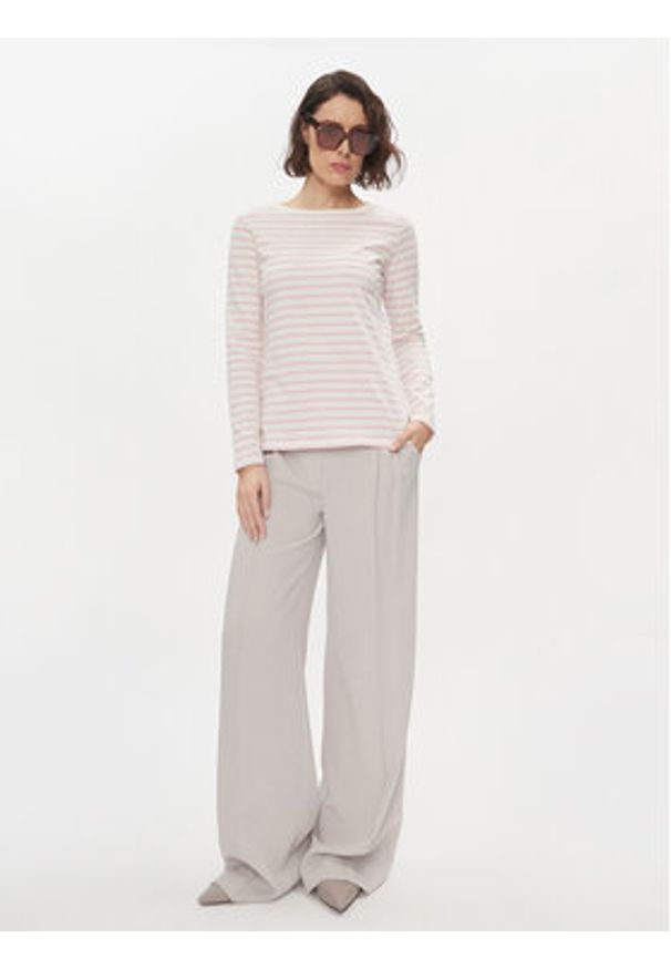 Weekend Max Mara Bluzka Erasmo 2415941041650 Écru Regular Fit. Materiał: bawełna