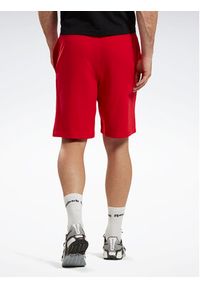 Reebok Szorty sportowe Reebok Identity French Terry Shorts IL4042 Czerwony Regular Fit. Kolor: czerwony. Materiał: bawełna. Styl: sportowy #6
