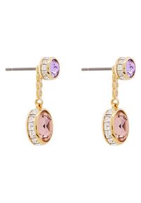 Swarovski Kolczyki Chroma 5738478 Złoty. Materiał: metalowe. Kolor: złoty #4