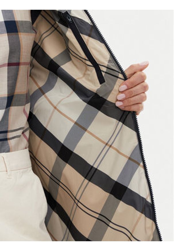 Barbour Trencz LSP0225NY91 Granatowy Regular Fit. Kolor: niebieski. Materiał: syntetyk