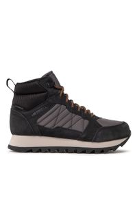 Merrell Sneakersy Alpine Sneaker Mid Plr Wp 2 J004289 Czarny. Kolor: czarny. Materiał: zamsz, skóra