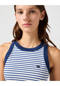 Wrangler - DAMSKA KOSZULKA WRANGLER RINGER TANK MAZARINE BLUE 112362567 #6